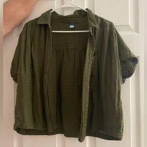 Olive Button Up